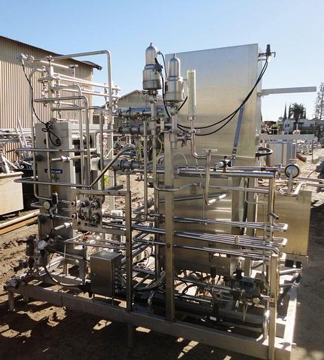 Used Pasteurizer, Pilot Plant, Tetra Laval, 300 Liter, HTST, #C741676