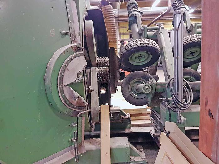 Used Log Rounding machine Mecamat Finland