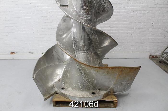 Used Voith HD-18 3-Vane Stainless Steel High Consistency Rotor #42106