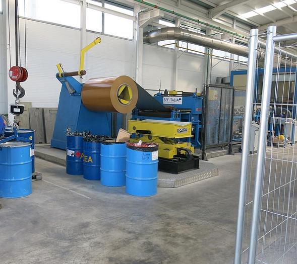 Used 1280mm Coil Coating Line: CC-172