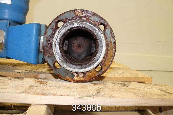 Used Neles RC21B03QCJDV 3" V-Ball Control Valve #34386