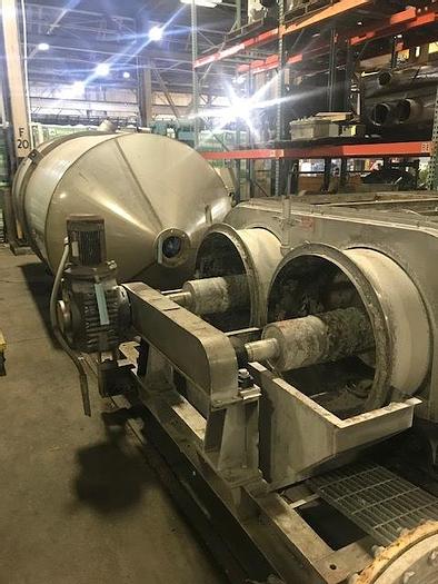 Used FKC RST-HCW775X3600L TWIN SCREW PRESS S/S 2008