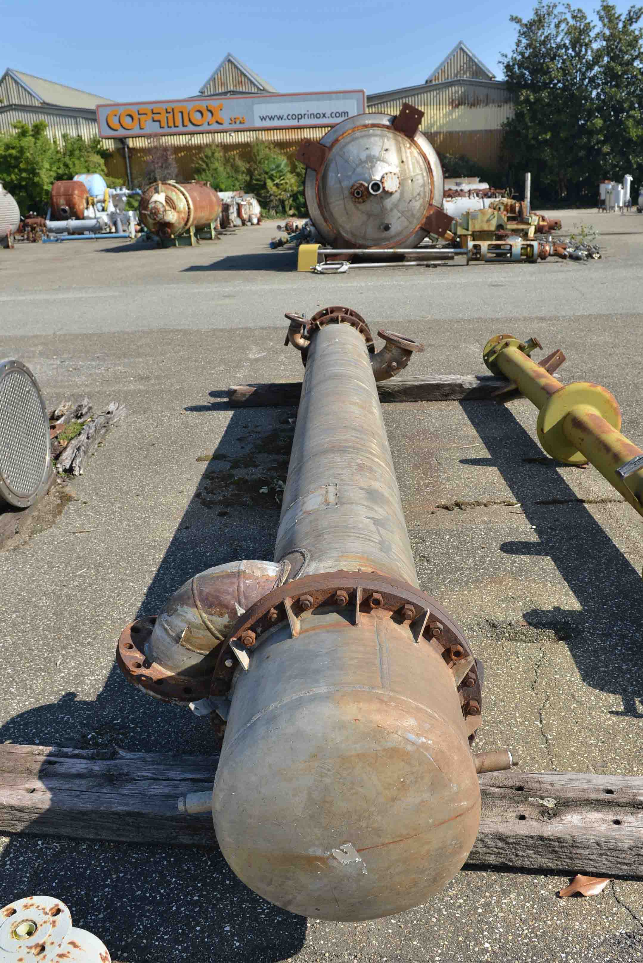 Used SOC ITALIANA RESINE heat exchanger 32.5 square meters