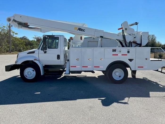 Used Altec TA50-MH 55ft Bucket Boom Truck on 2011 International 4300 Reg Cab Utility Truck - C87725