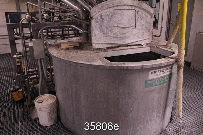 Used Gaw Coating Kitchen System with Tanks, 1200 GPM #35808