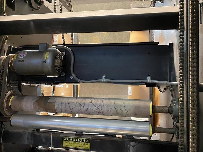 Used 40" BUTLER AUTOMATIC ROLL SPLICER 50" DIAMETER ROLLS