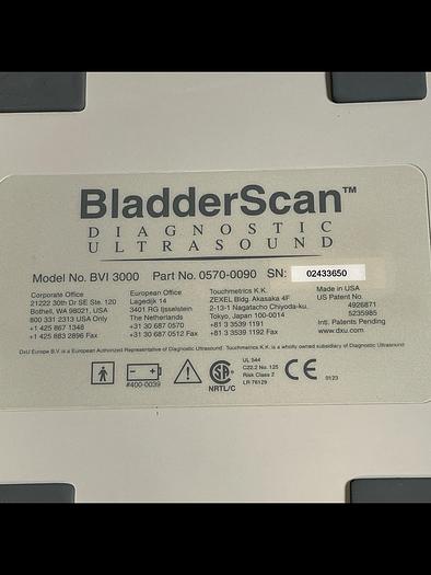 Gebraucht #Bladder scan BVI 3000