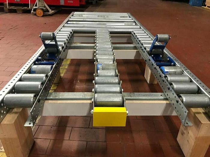 Gebraucht EUROROLL Palettenentnahme Aufgabeelement Palettenrollenbahn