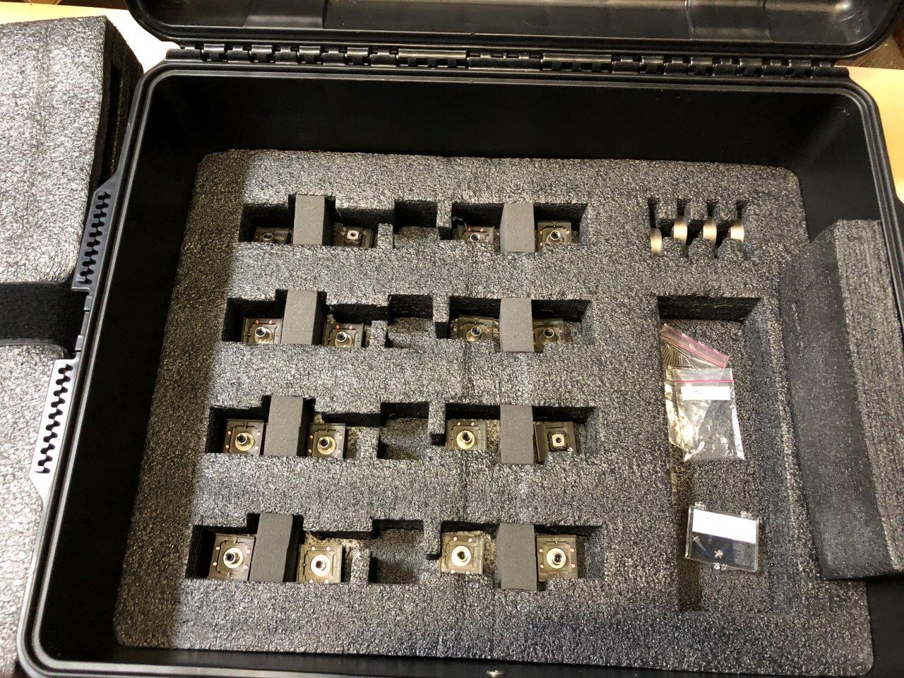 Used Delta Edge DE8000 Q-FPH - 248 CTBGA - 10x10x1.10 Test Handler Change Kit