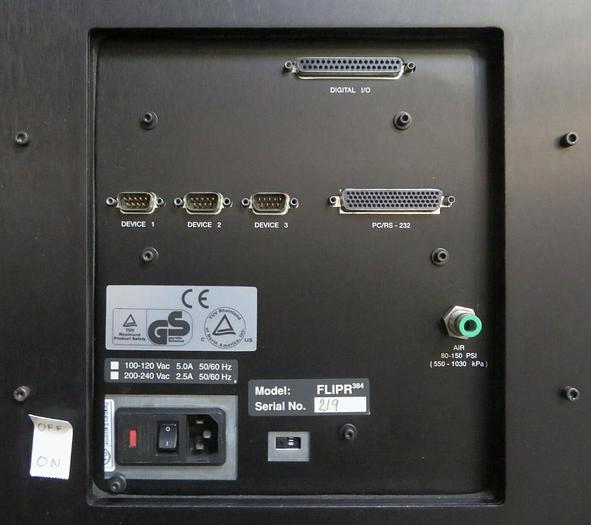 Used Molecular Dynamics FLIPR 384 Fluorometric Imaging Plate Reader...