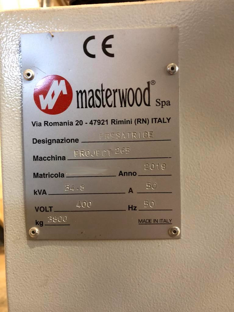 Used Masterwood Project 265 I CNC Machining Center I 2018