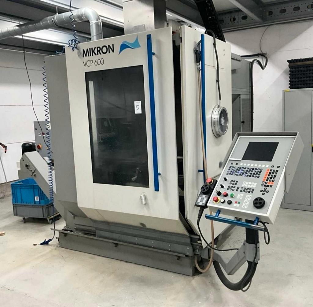 Used Mikron VCP 600 I Vertical Machining Center I 2001