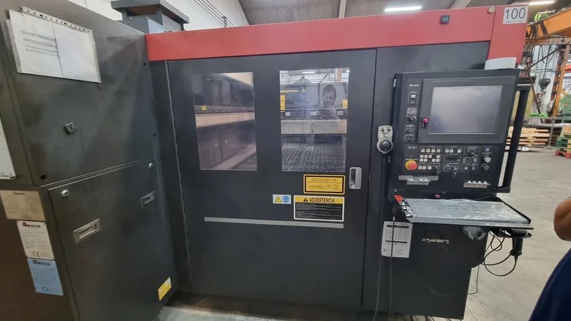 Used Amada LCG-3015 I Laser Cutting I 2015