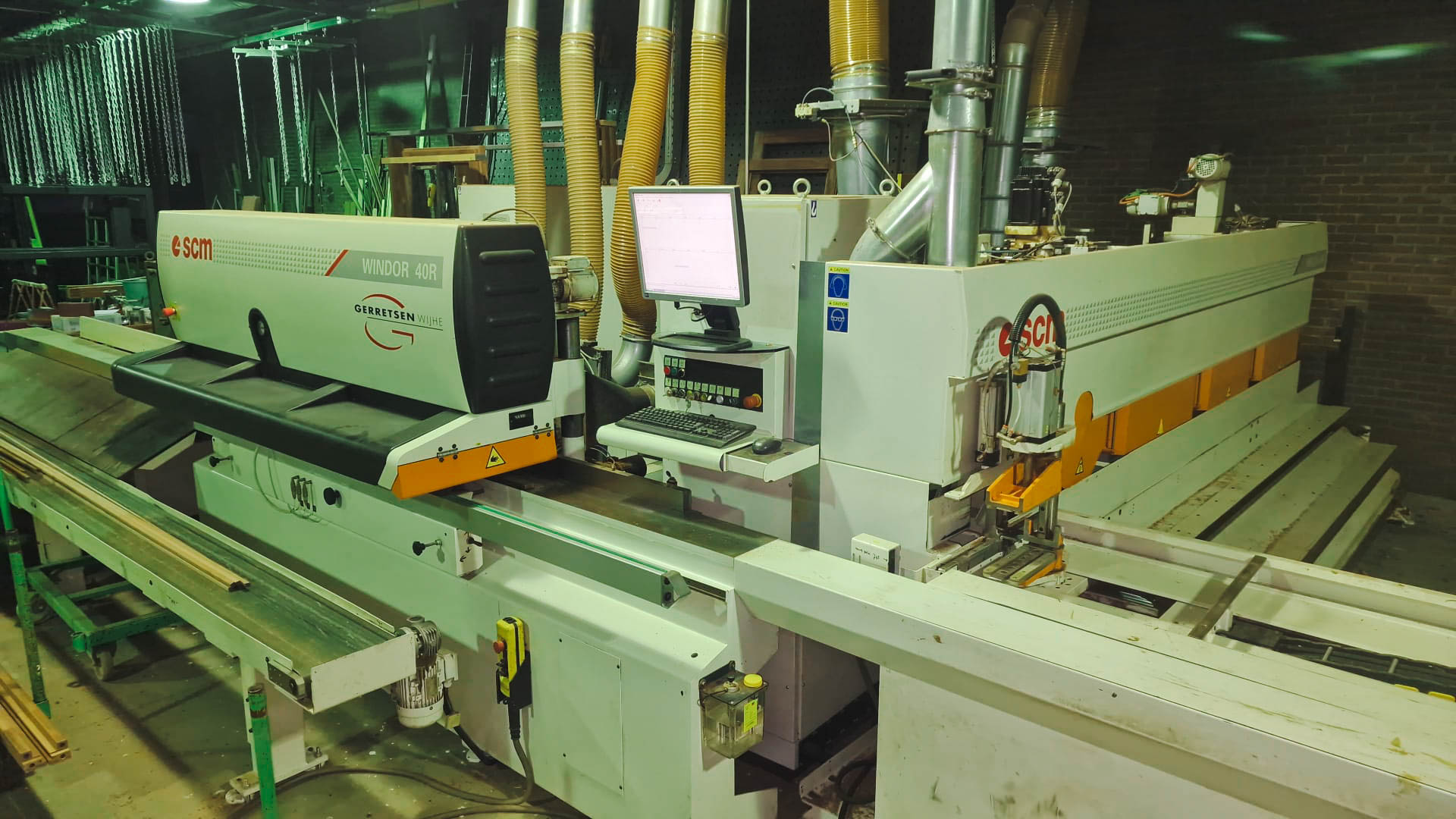 Used SCM Windor 40R I Angular Window Machining Center I 2007