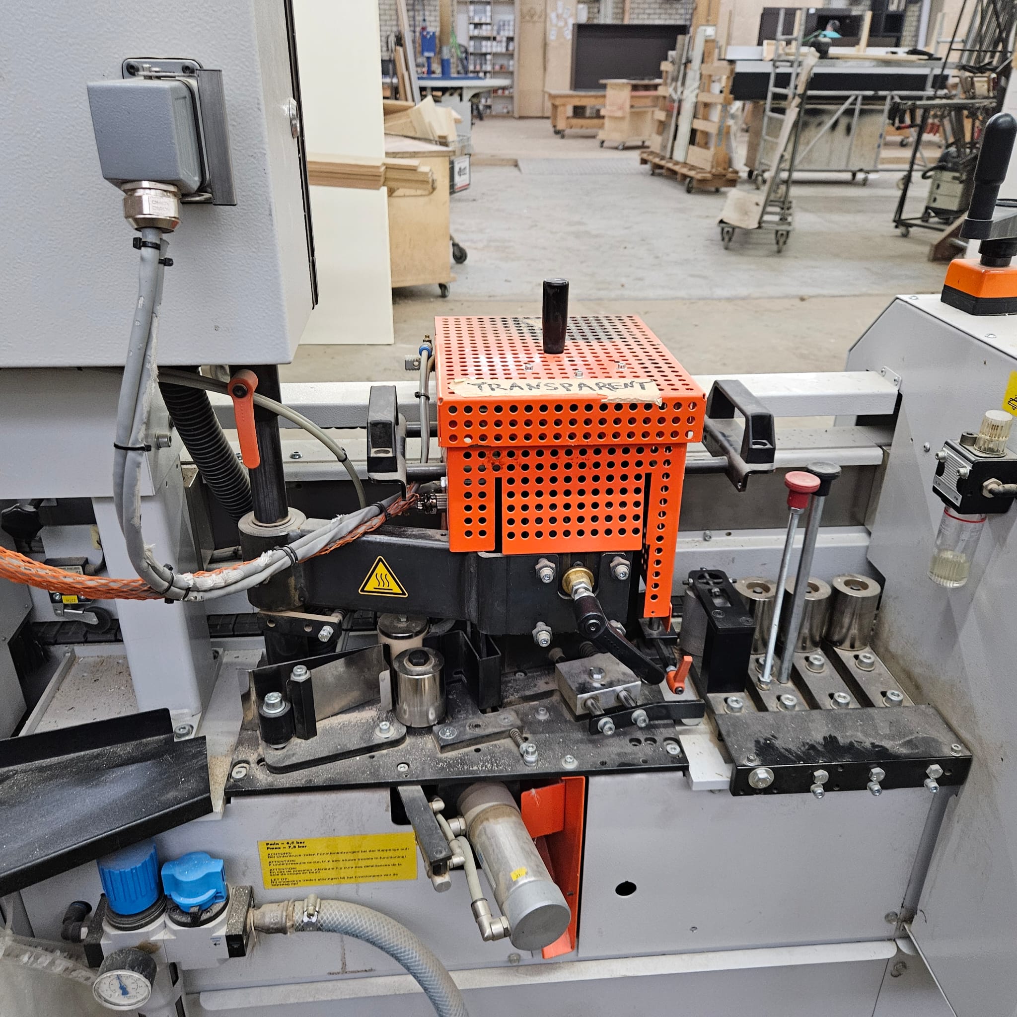 Used Hebrock AKV 3006 DK-F Edgebander | 2017 | Premilling & Corner