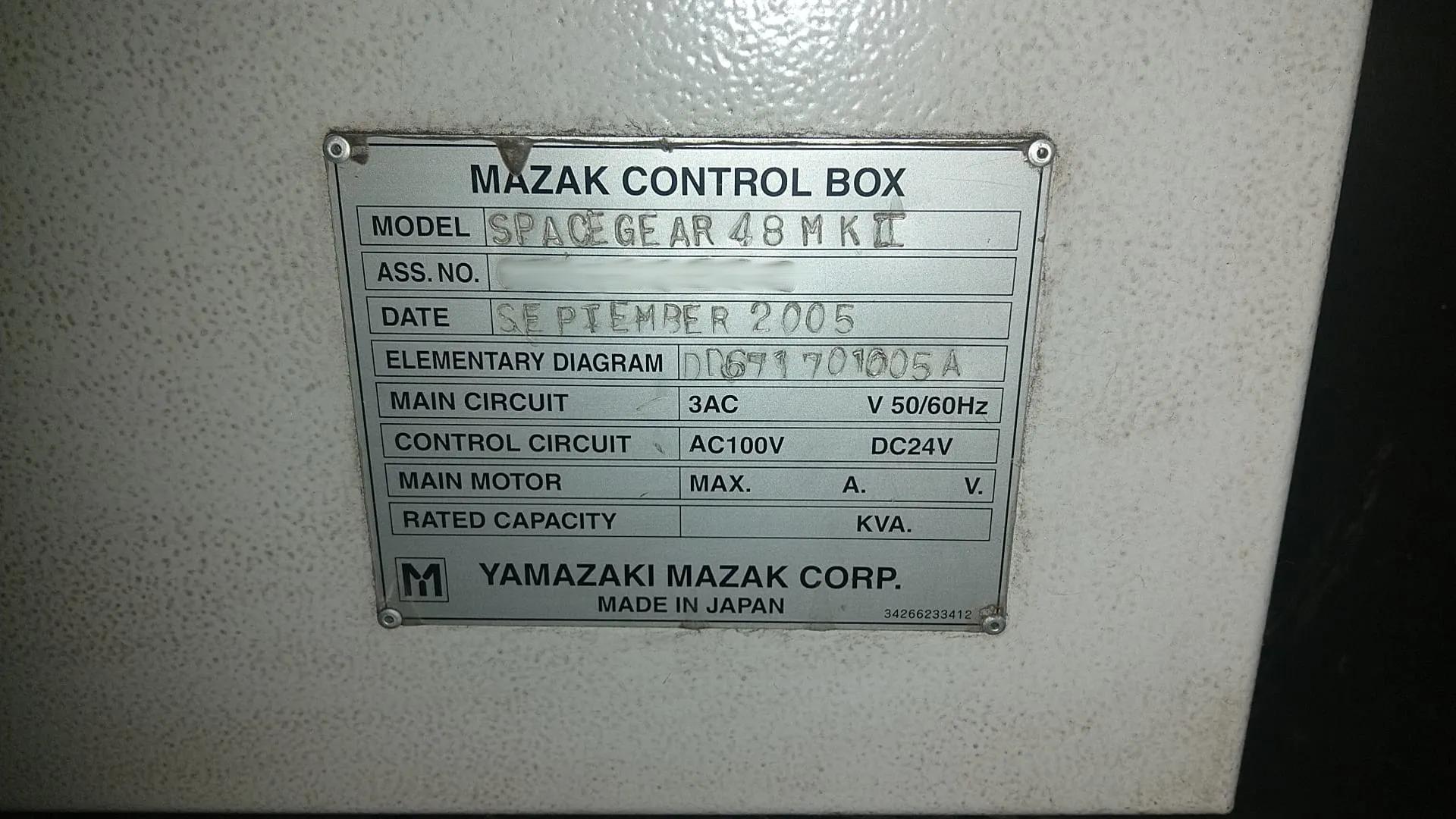 Gebruikt Mazak Space Gear 48 MK II I Lasersnijden I 2005