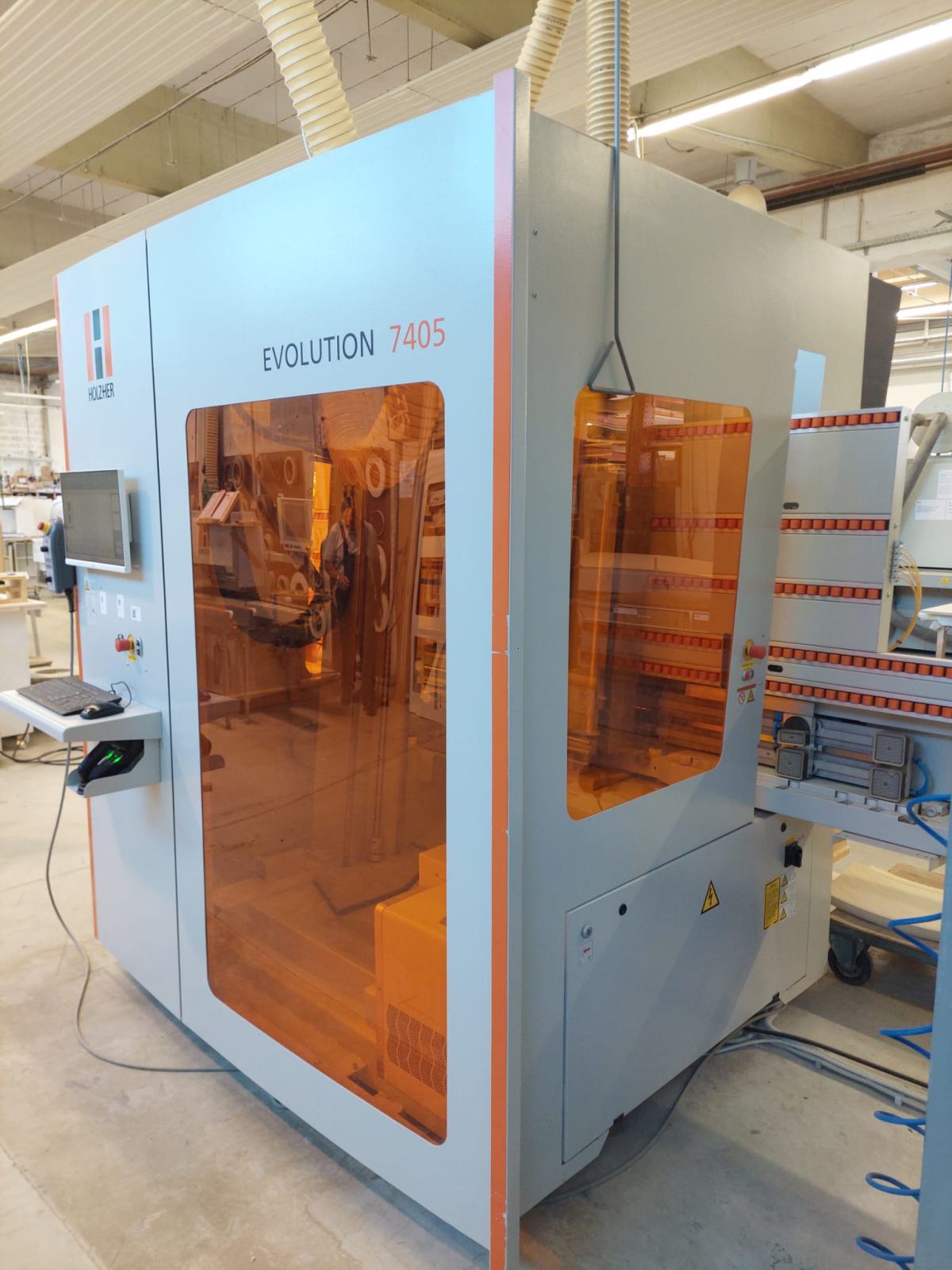 Used Holzher Evolution 7405 I CNC Machining Center I 2020