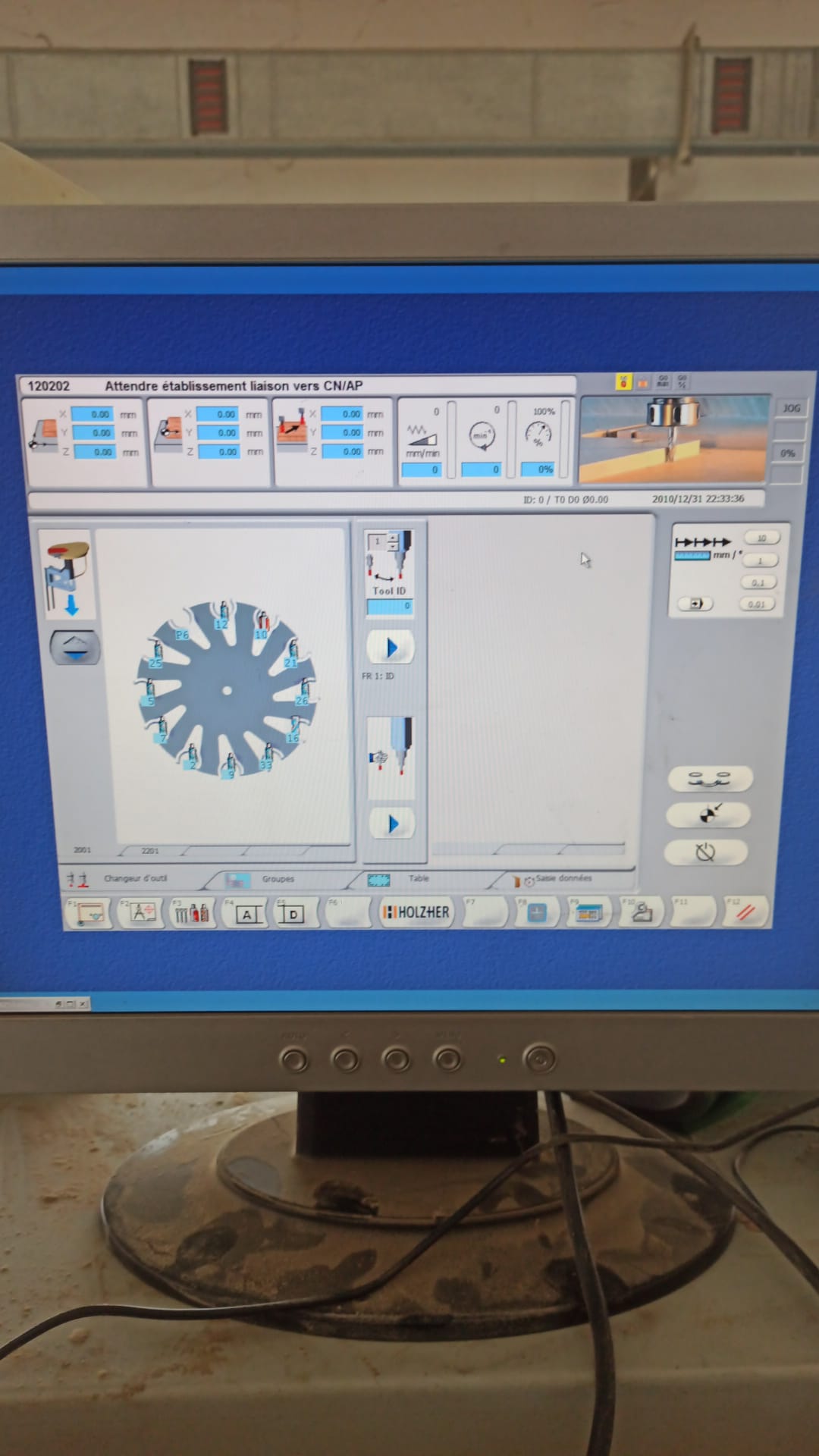 Used Holzher Pro-Master 7123F I CNC Machining Center I 2006