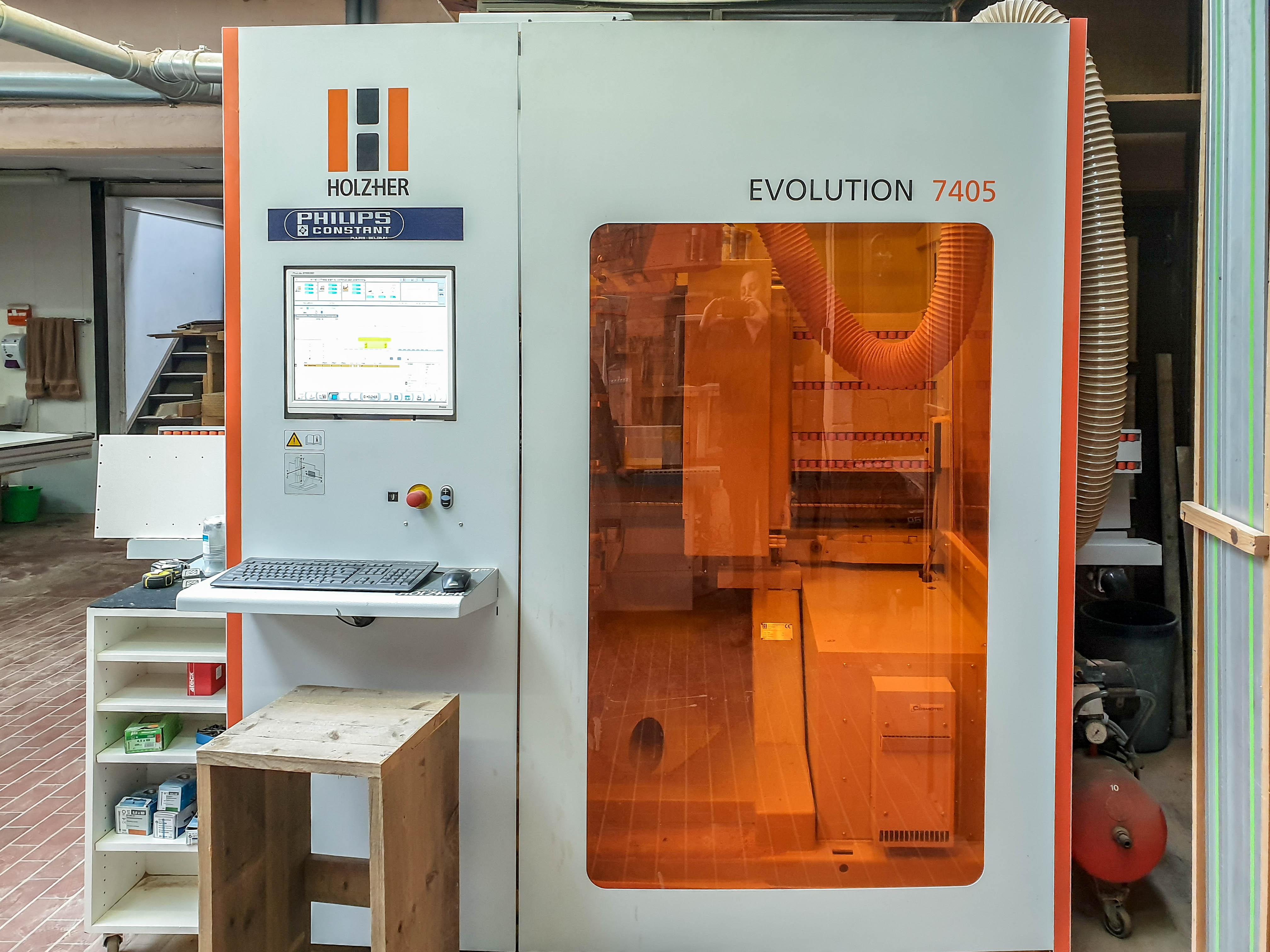 Usado Holzher Evolution 7405 - Centro de mecanizado CNC - 2015