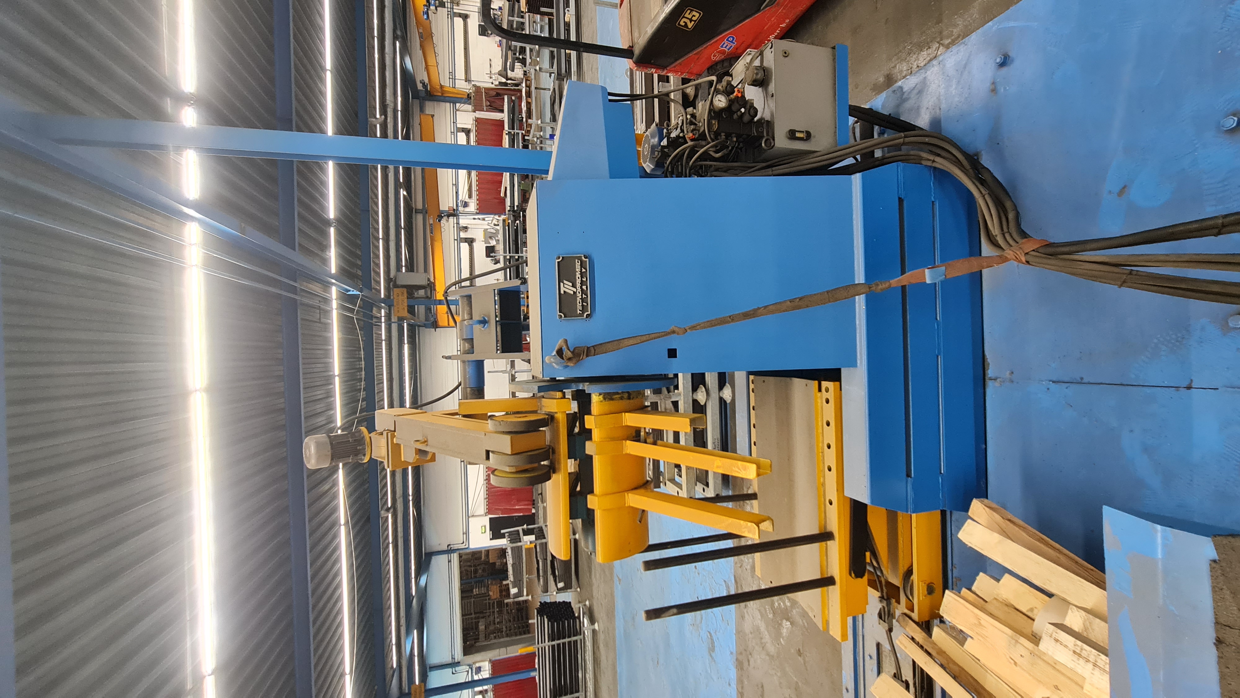 Gebruikt Tecnopromec Alfa C Media I Decoiler Line I 2003