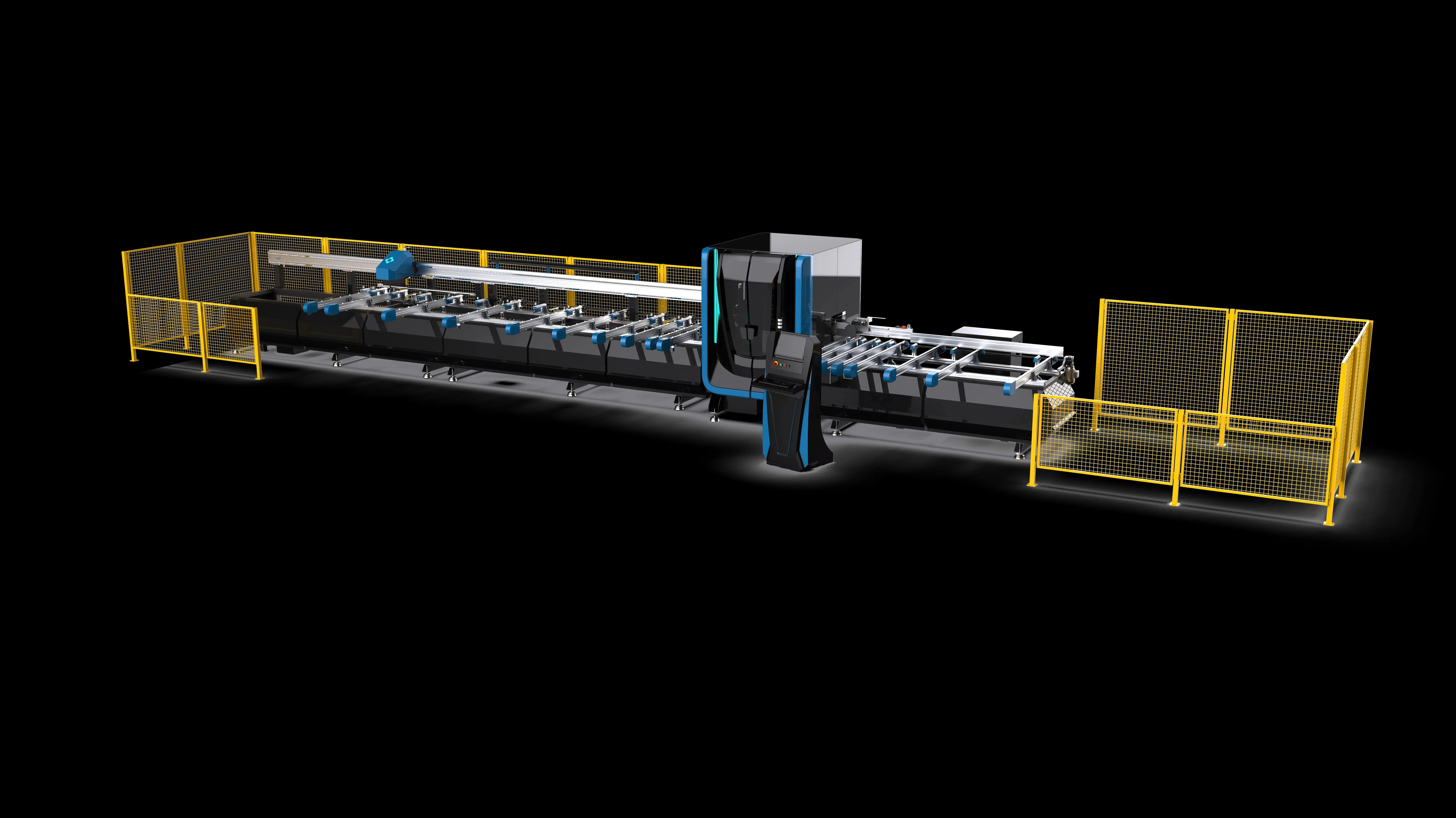 Ozgenc Makina Turbocut 400 I PVC Profiel Bewerking Centrum