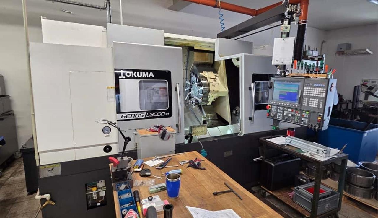 Used Okuma Genos L3000-e I CNC Lathe I 2021
