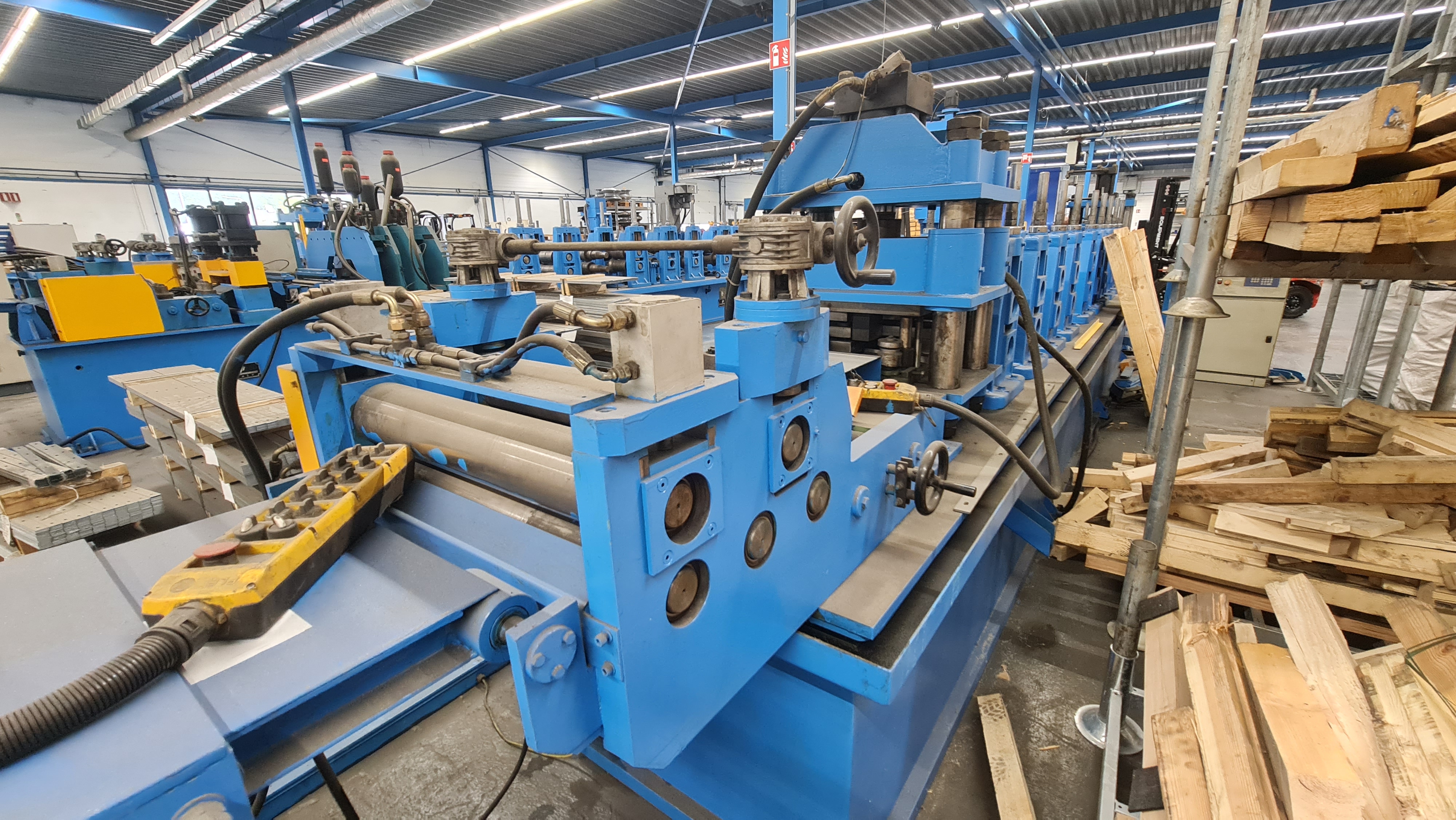 Gebruikt Tecnopromec Alfa C Media I Decoiler Line I 2003