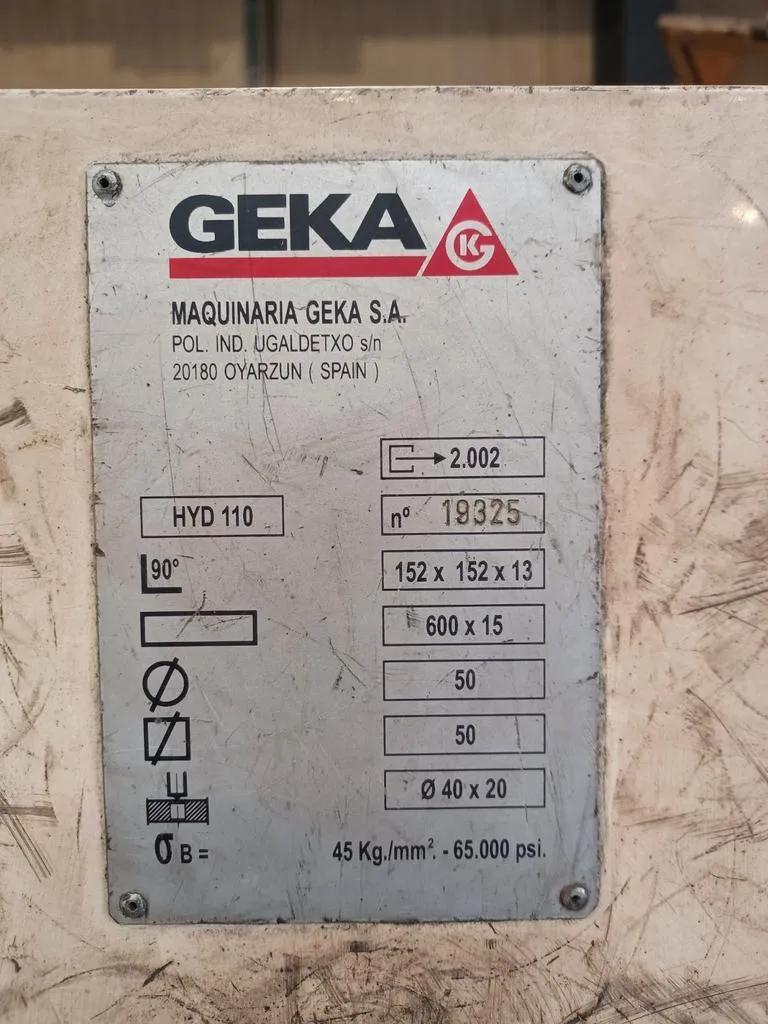Usado GEKA Hydracrop 110/PD I Trabajador de Hierro