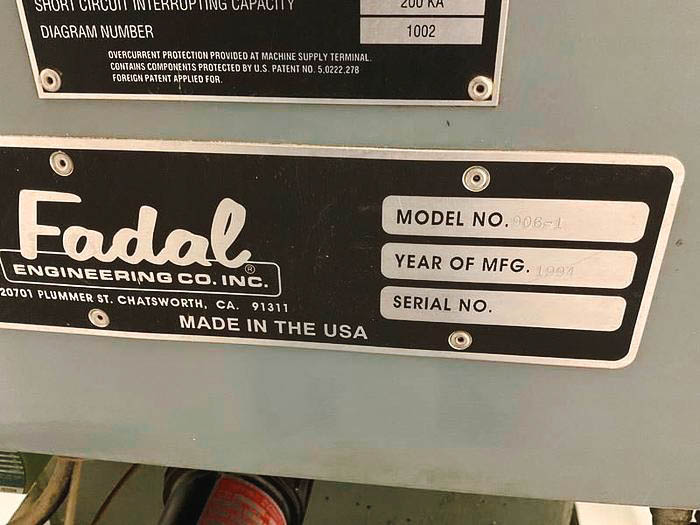 Gebruikt Fadal VMC 4020 - Verticaal bewerkingscentrum - 1994