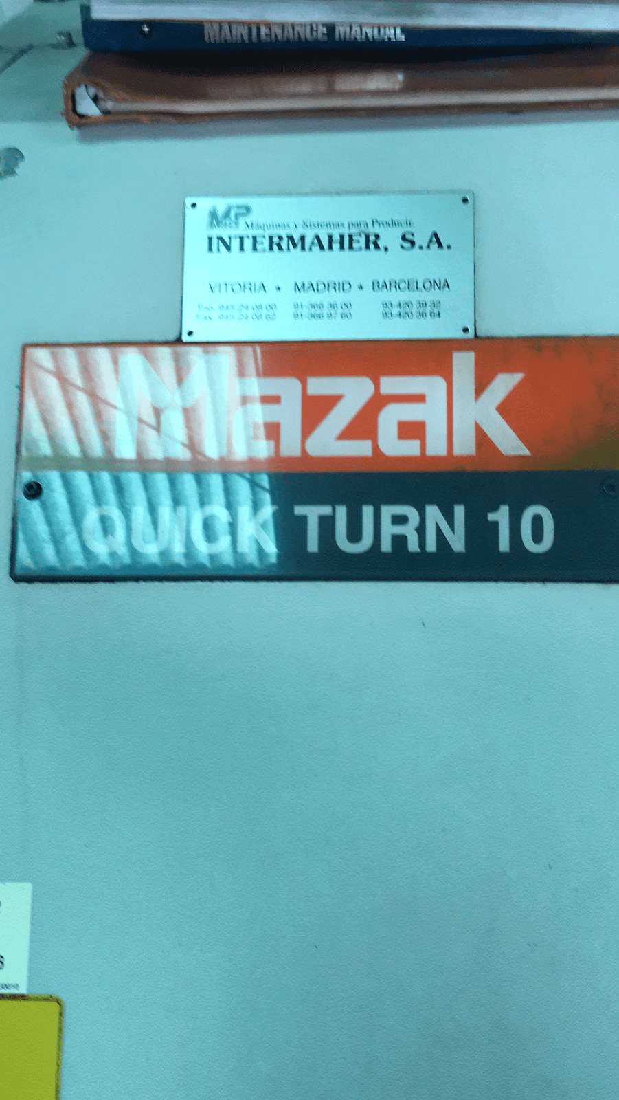 Used Mazak Quick Turn 10 - CNC Lathe - 1995