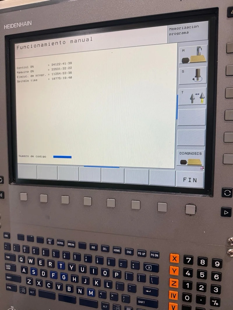 Used Quaser MV154 PL I Vertical Machining Center