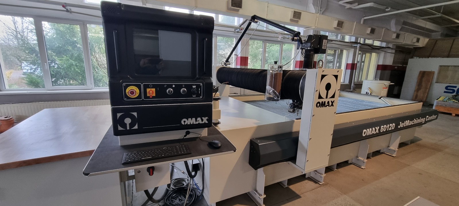 Used OMAX 60120 I Waterjet Cutting Machine I 2008