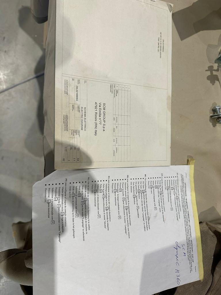 Used SCM Olimpic K360 I Edgebanding I 2016