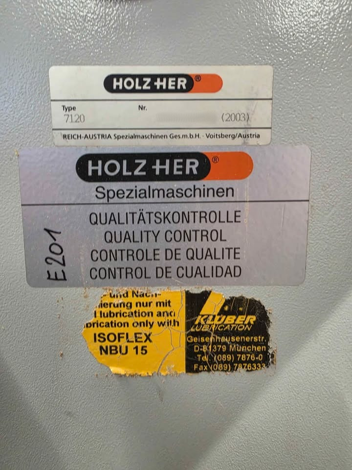 Used Holzher Eco-Master 7120 I CNC Machining Center I 2003
