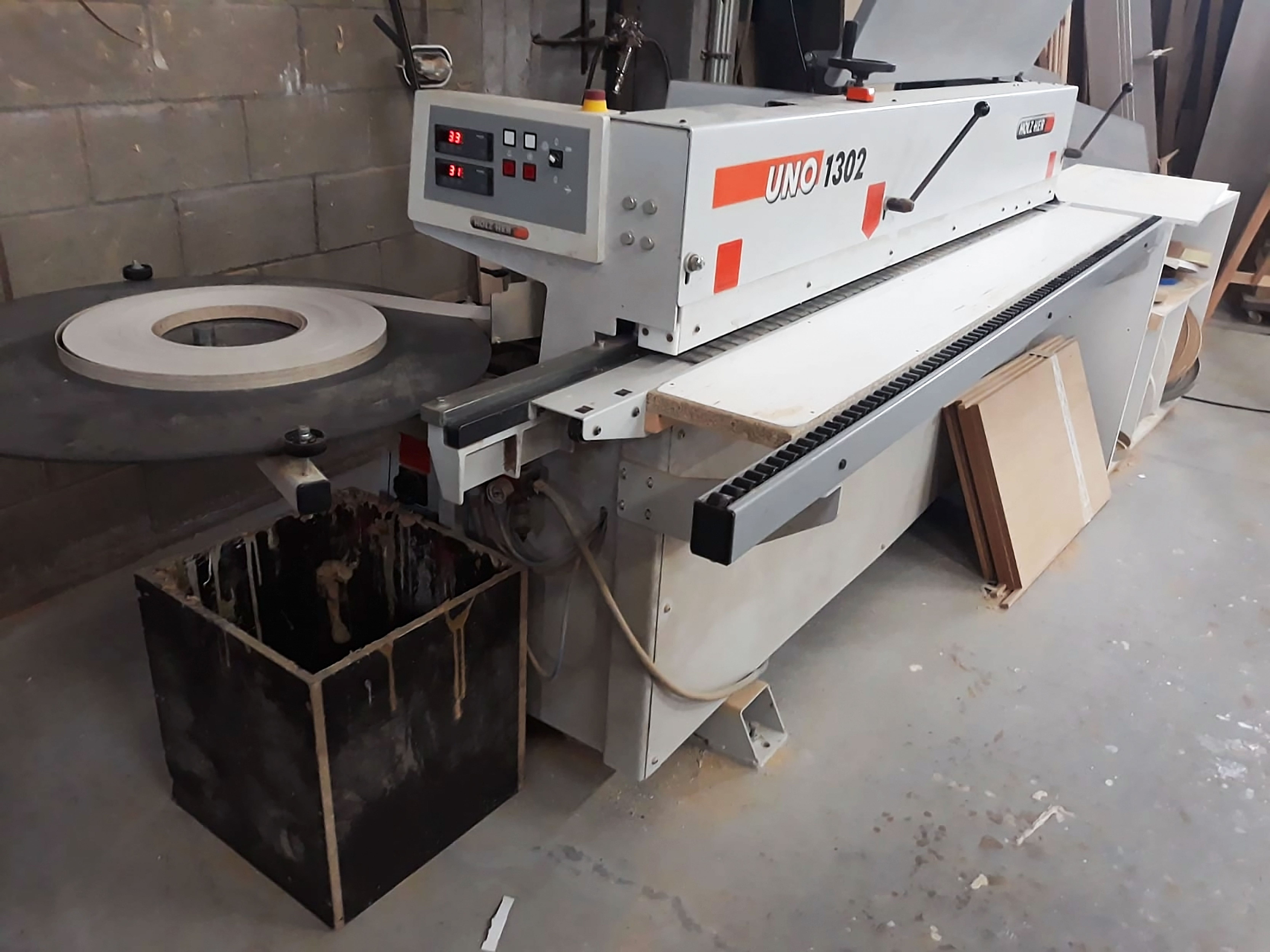 Gebruikt Holzher UNO 1302 - Kantenaanlijmmachine - 2007