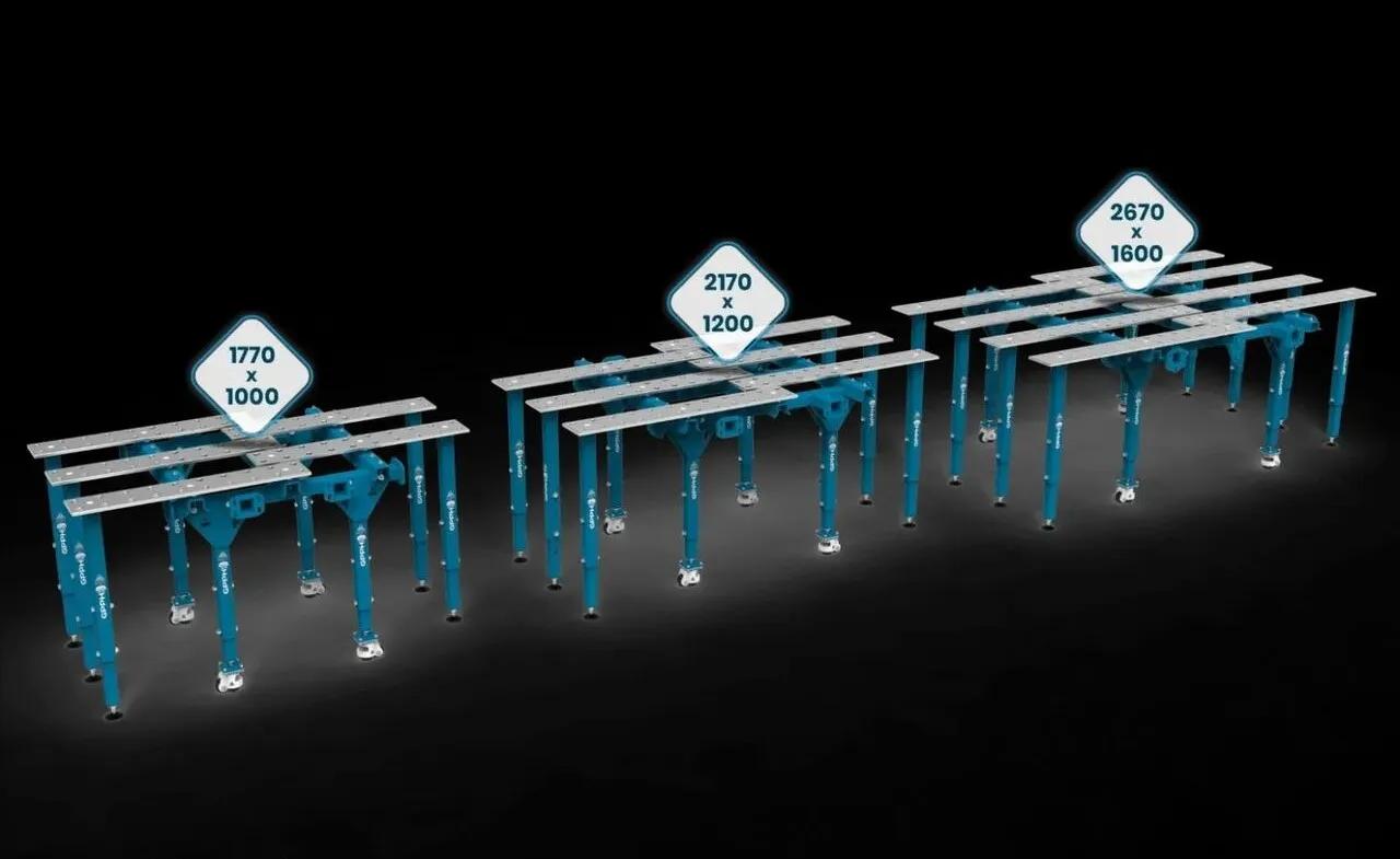 GPPH Modulaire I Lastafels