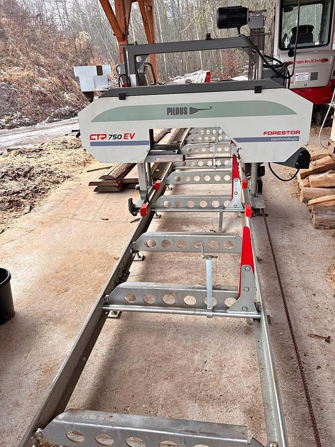 Used Pilous CTR 750 EV I Sawmill I 2021