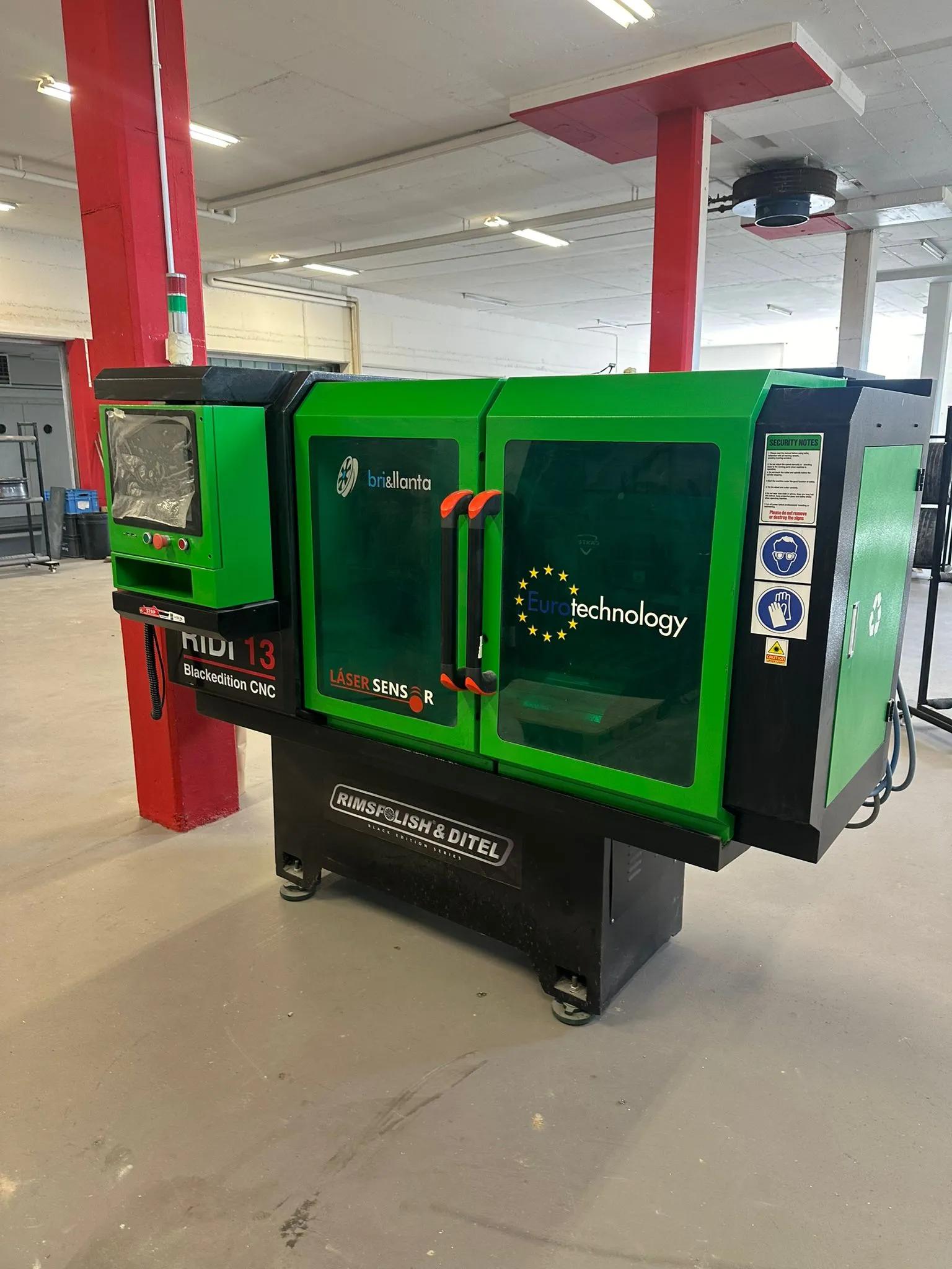 Gebruikt Rimspolish & Ditel Ridi 13 Blackedition CNC I CNC Draaibank voor Banden