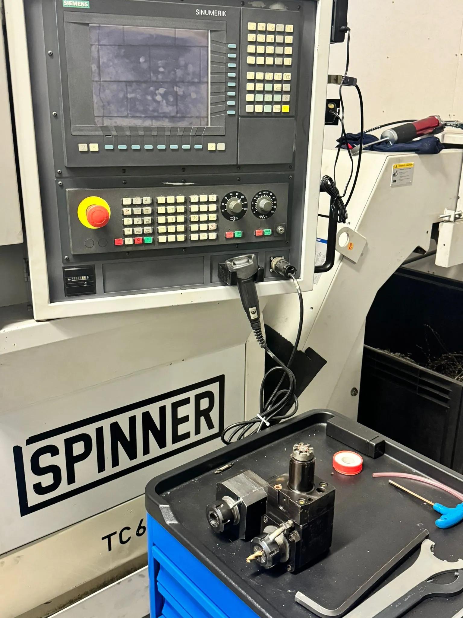 Usado Torno CNC Spinner TC67H-MC I