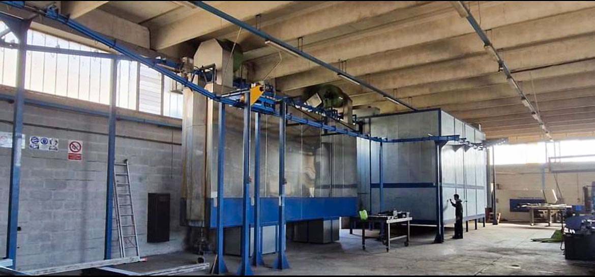 Gebruikt OCI - Poedercoatingfabriek - 2005