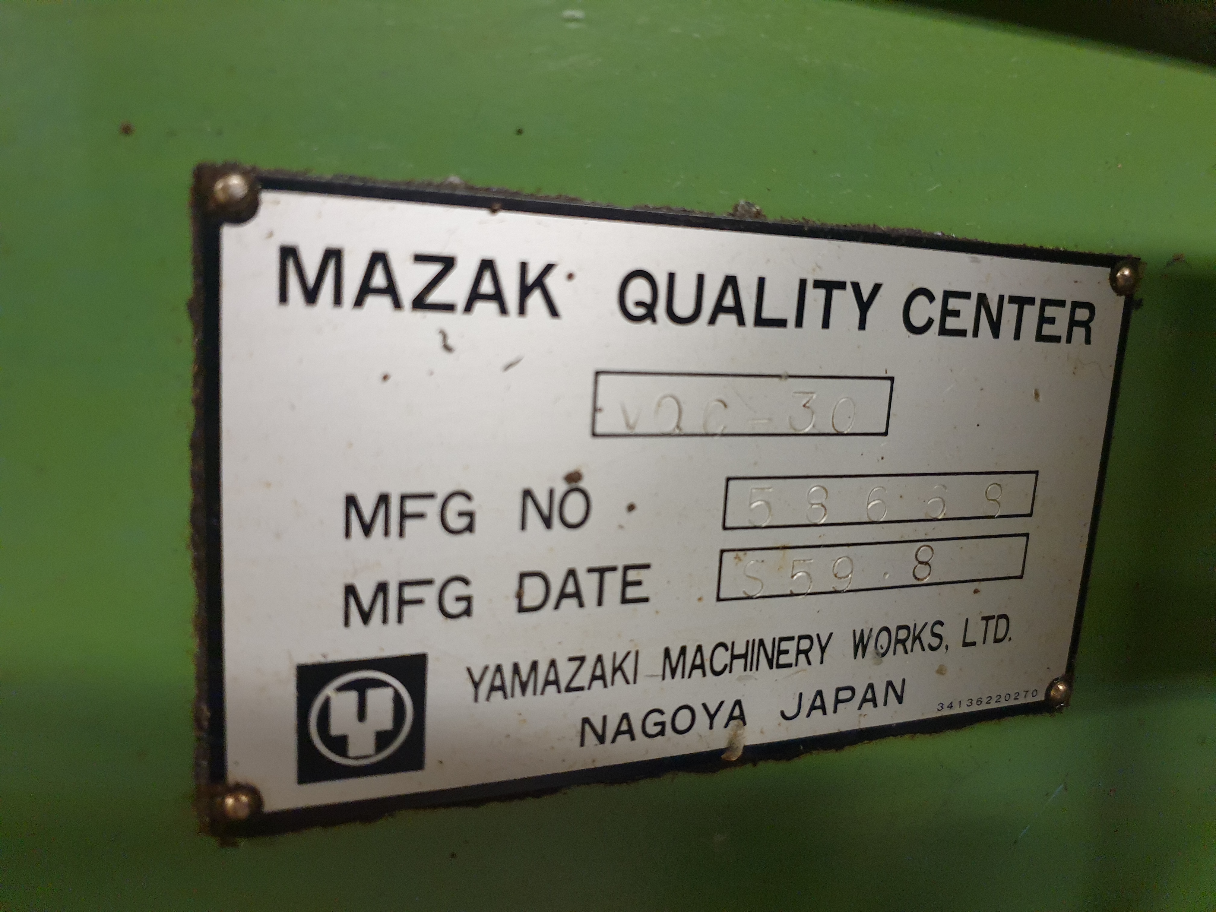 Used MAZAK VQC 30/50B
