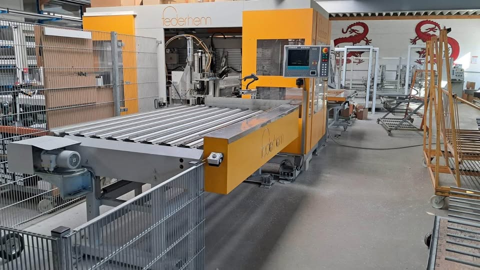 Used Federhenn SBZ 100G I Profile Processing Center I 2011