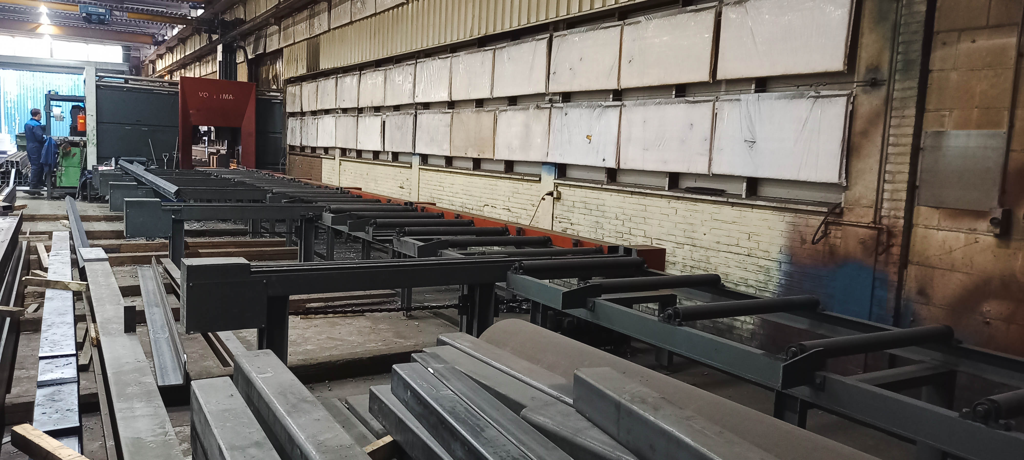 Used Voortman V630 I CNC Beam Drill Line