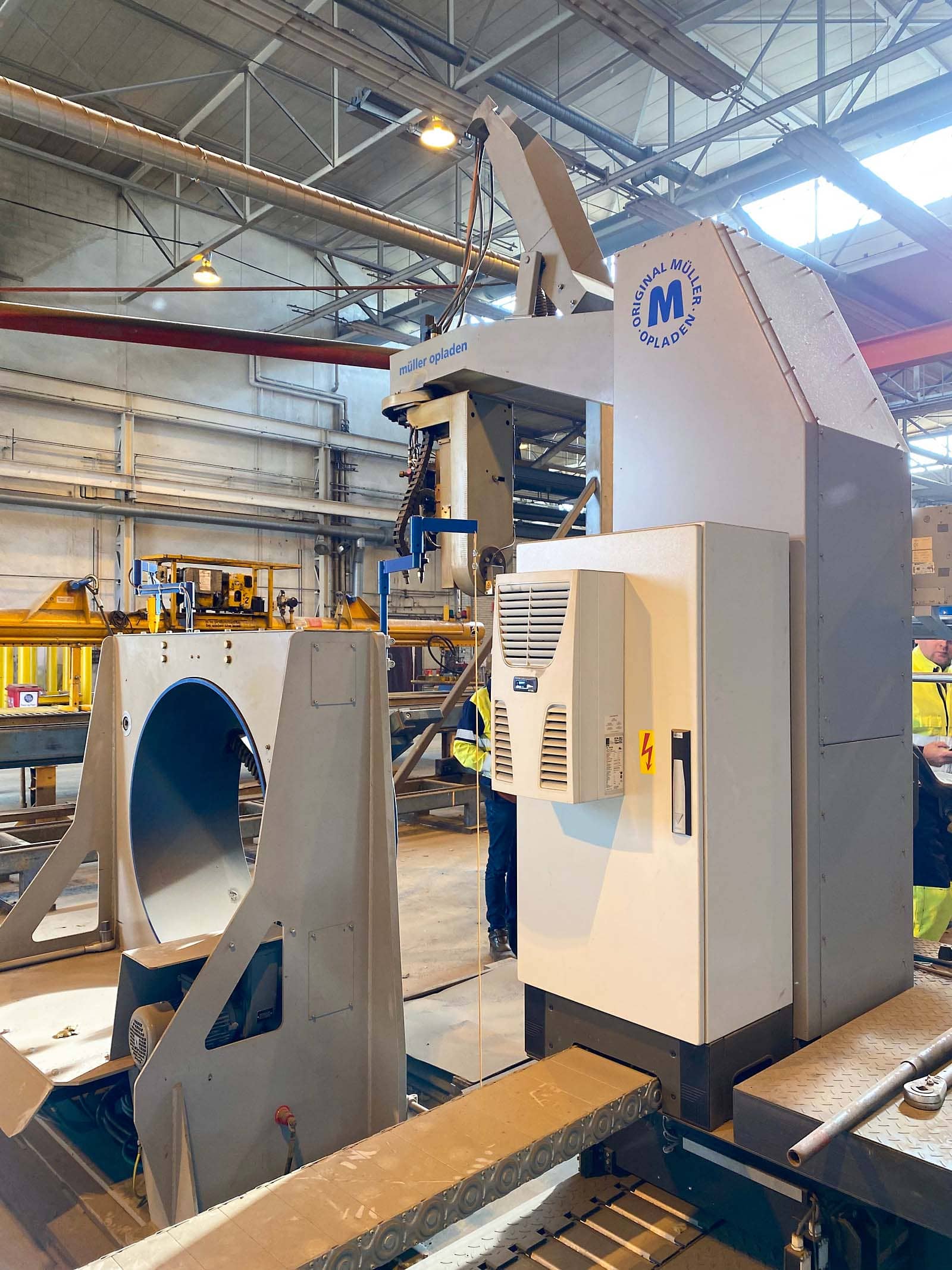 Gebruikt Mueller Opladen RW 80/1500 mm - Pijp Profilering Snijmachine - 2008