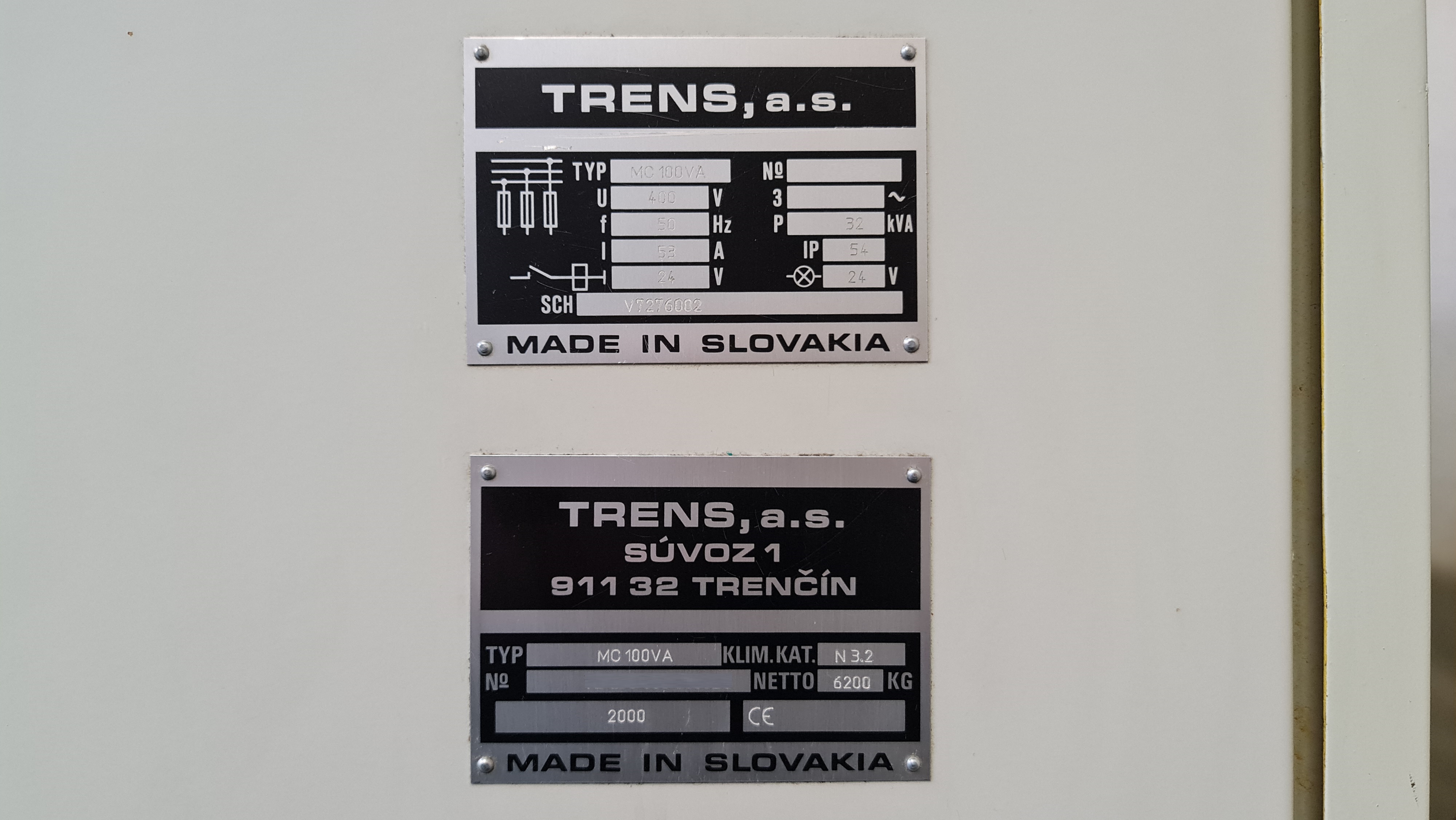 Gebruikt Trens MC 100 VA - Verticale Bewerkingscentra - 2000