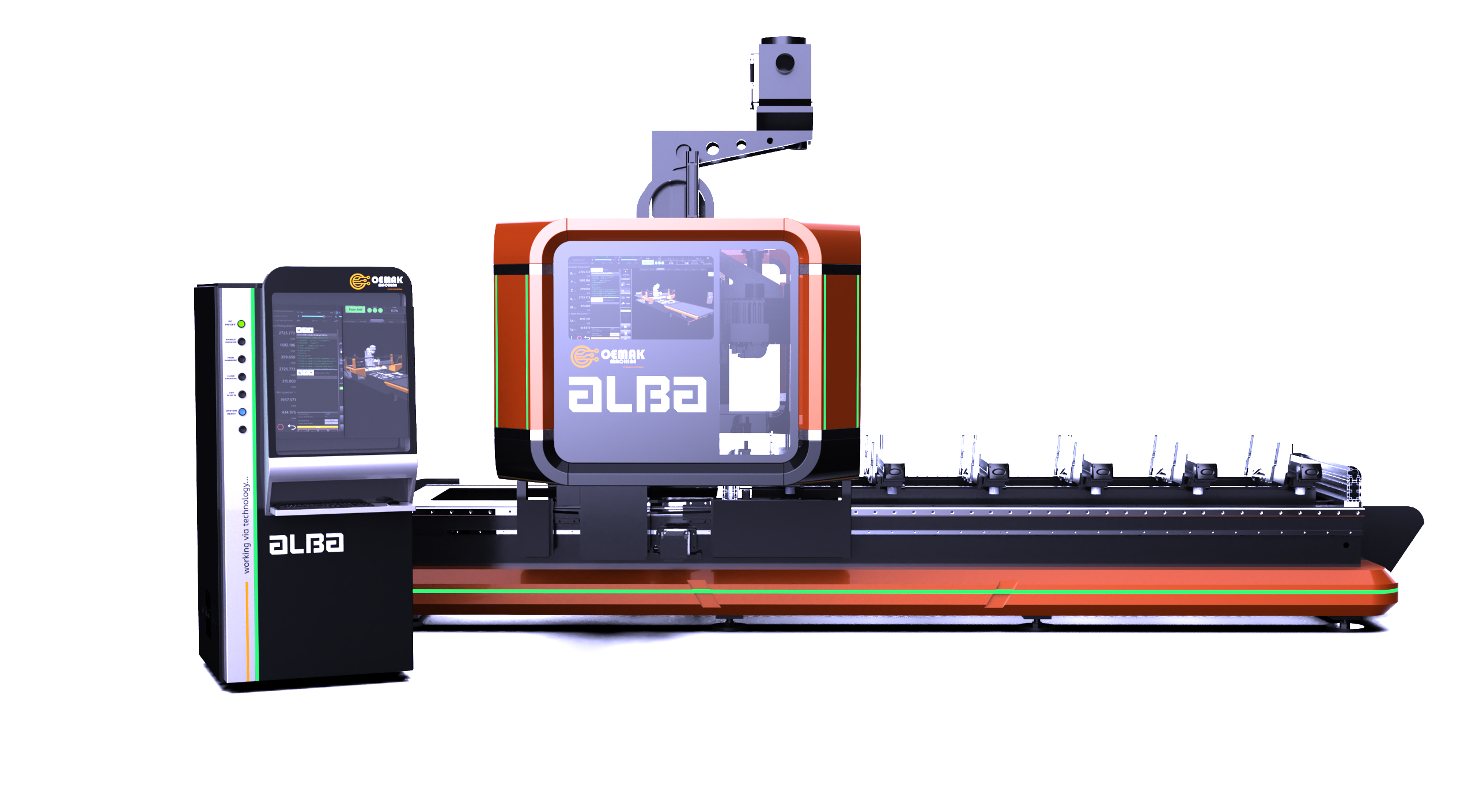 Oemak Alba 5 Axis I CNC Bewerking Centrum