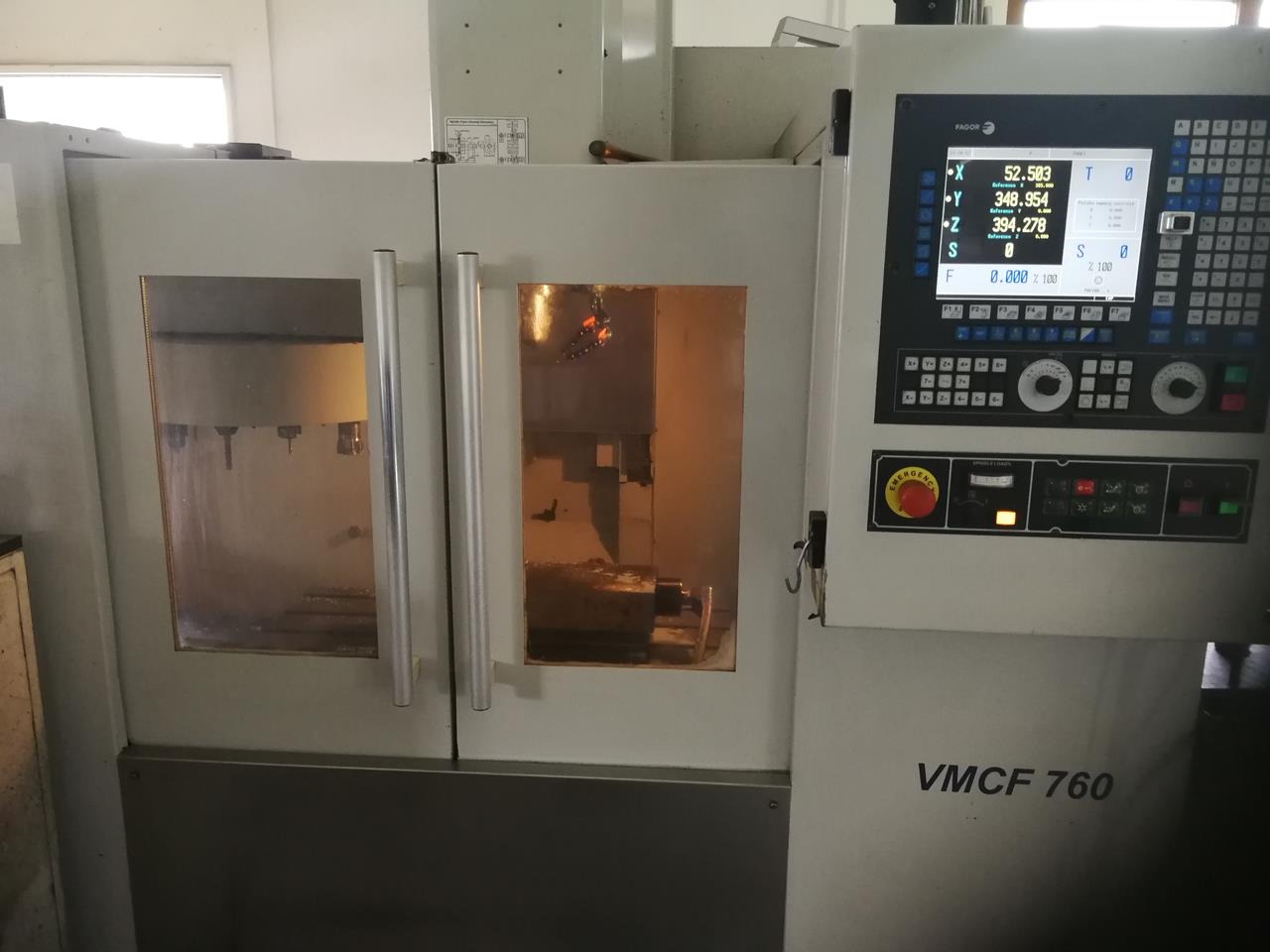 Used Microcut VMCF-760 I Vertical Machining Center I 2007