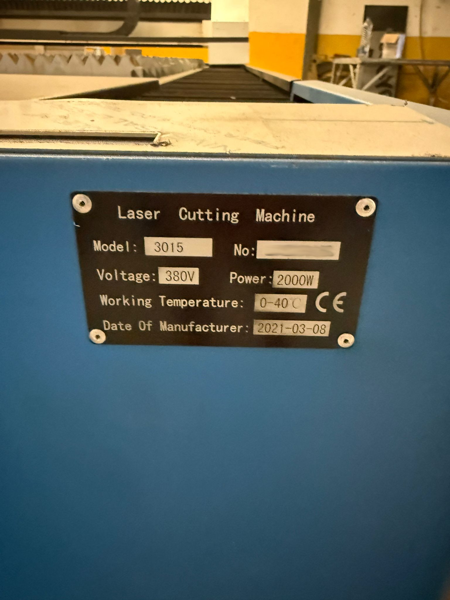 Used Senfeng SF 3015 I Laser Cutting I 2021