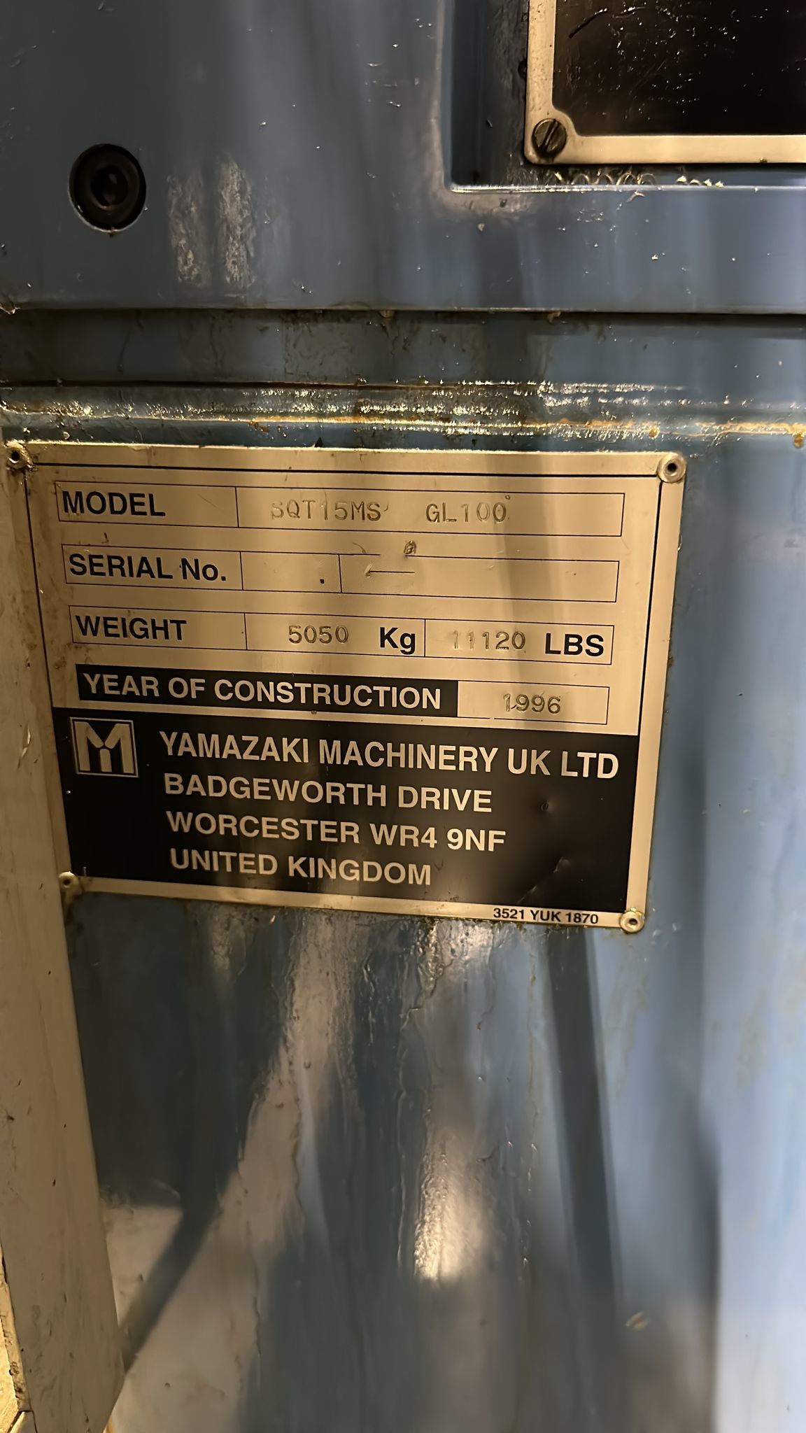 Used Mazak SQT 15MS - CNC Lathe