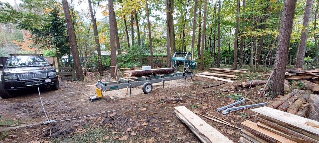 Used Woodland Mills HM130MAX I Mobile Sawmill